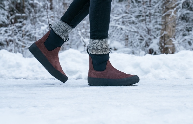 Buty Zimowe Icebug Dala Biosole Męskie Czarne Brązowe | PL-LUKYED371