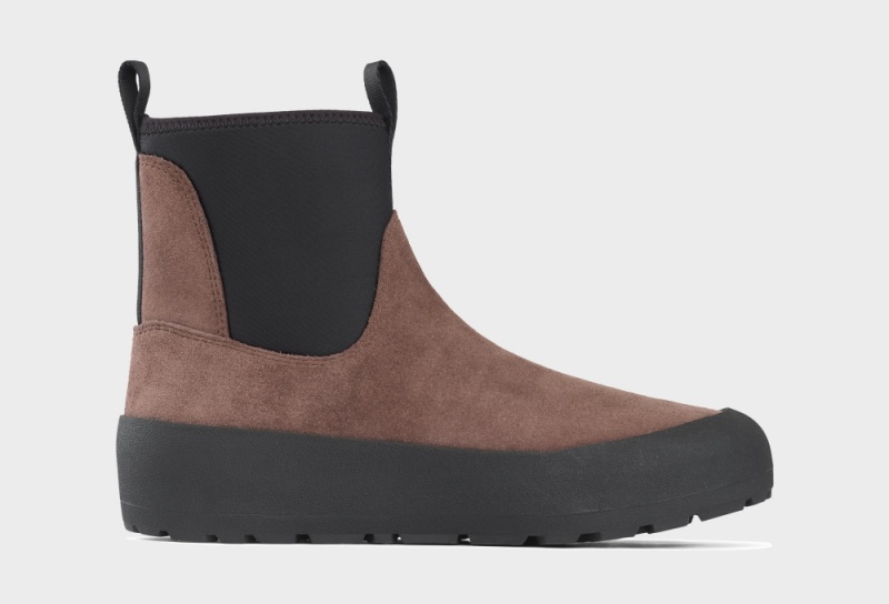 Buty Zimowe Icebug Dala Biosole Męskie Czarne Brązowe | PL-LUKYED371