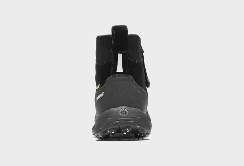 Buty Zimowe Icebug Metro 2 BUGrip Studs Męskie Czarne | PL-TQXAWV419