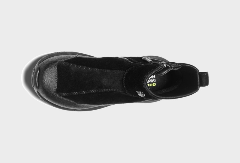 Buty Zimowe Icebug Metro 2 BUGrip Studs Męskie Czarne | PL-TQXAWV419