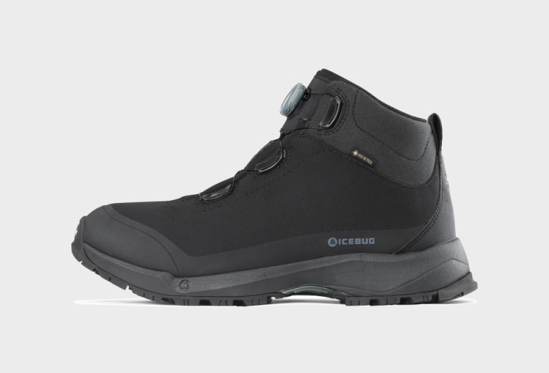 Buty Zimowe Icebug Stavre Michelin GTX Męskie Czarne | PL-CZBOUJ527