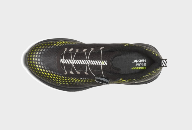 Buty do Biegania Icebug NewRun BUGrip GTX Męskie Czarne | PL-JUHOKF340